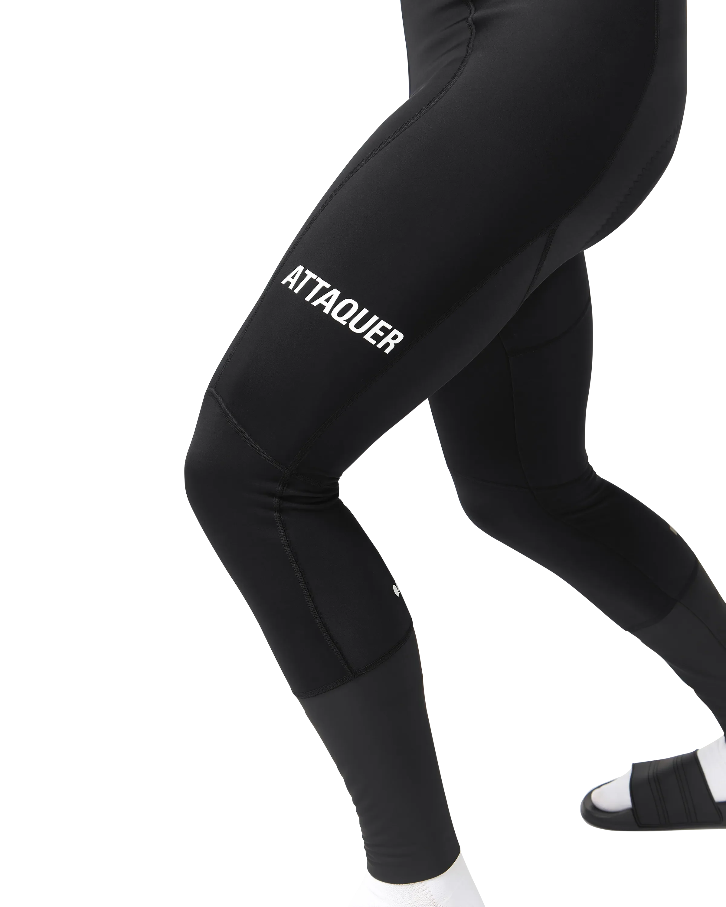 All Day Winter Bib Long Black Reflective Logo - Image 4