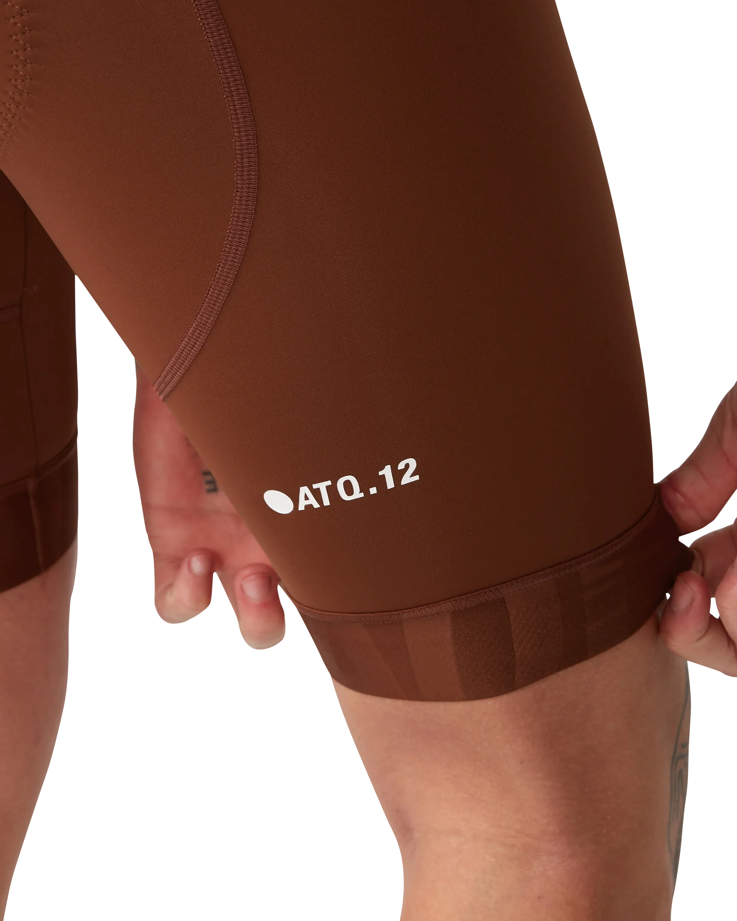 All Day Bib Short Burnt Orange - Image 4