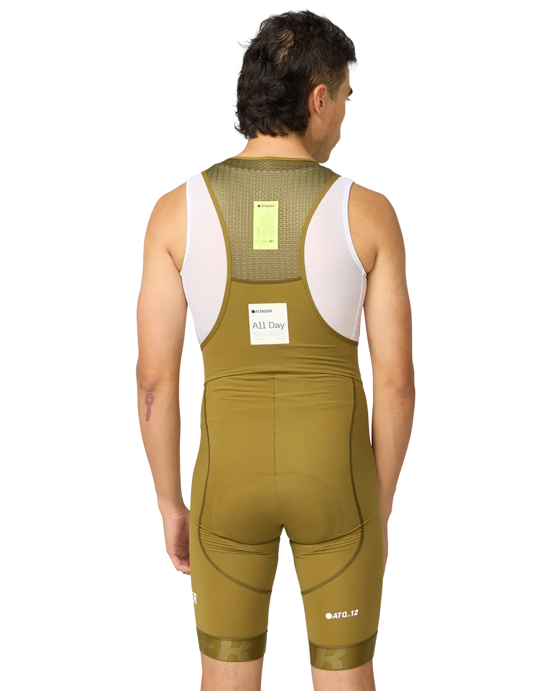 All Day Bib Short Moss - Image 3