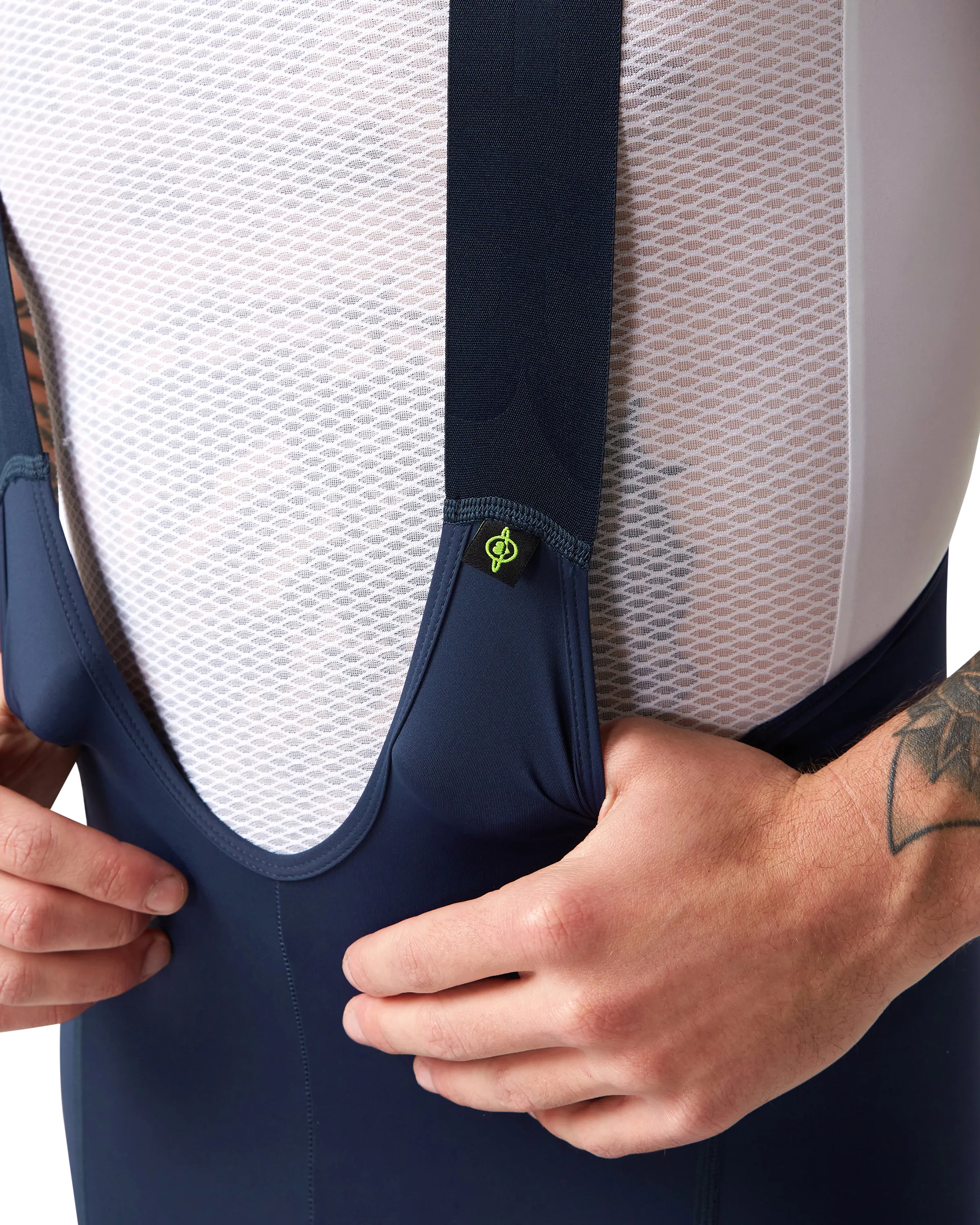 All Day Bib Short Navy - Image 6