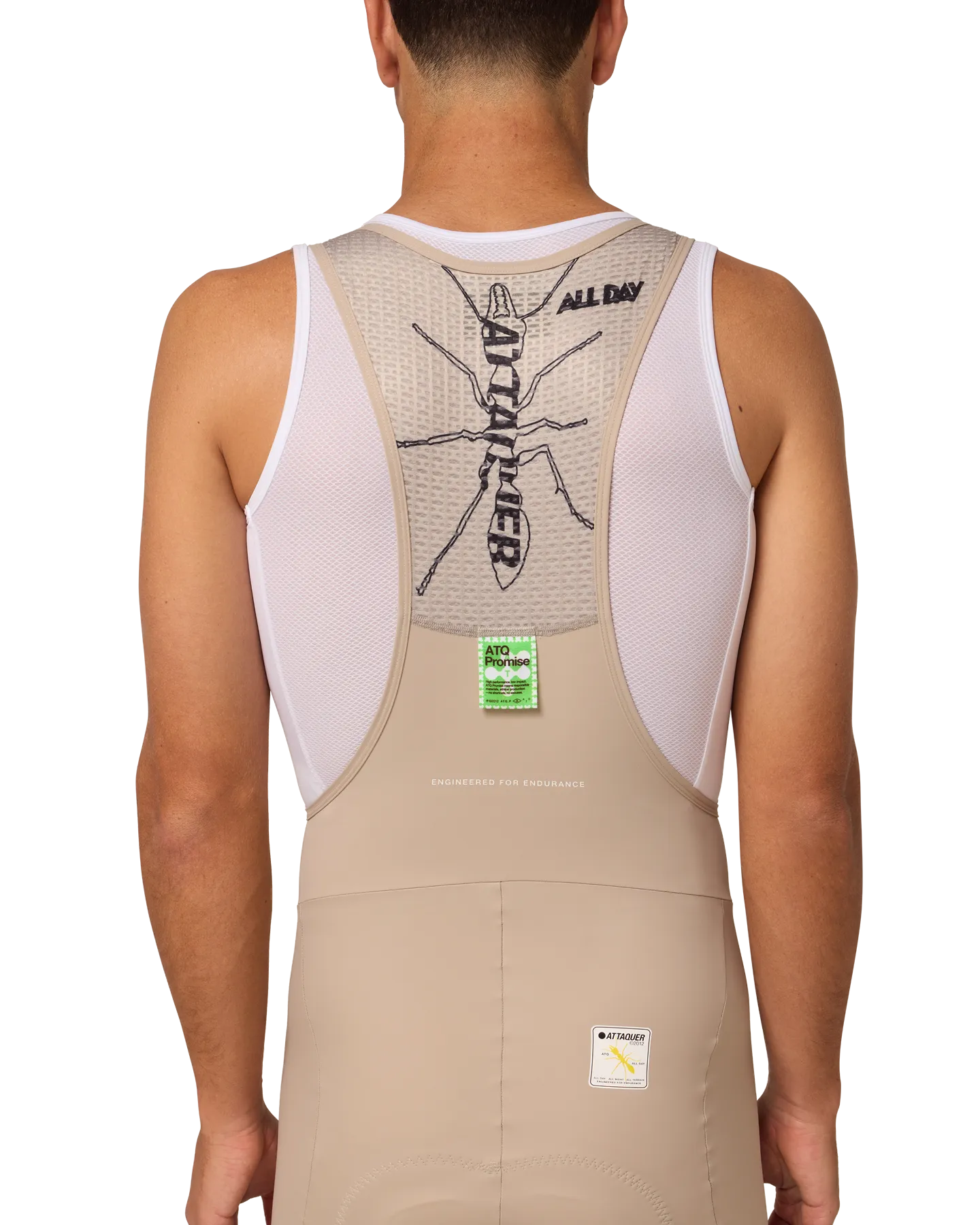 All Day Bib Short Eggshell - Image 7