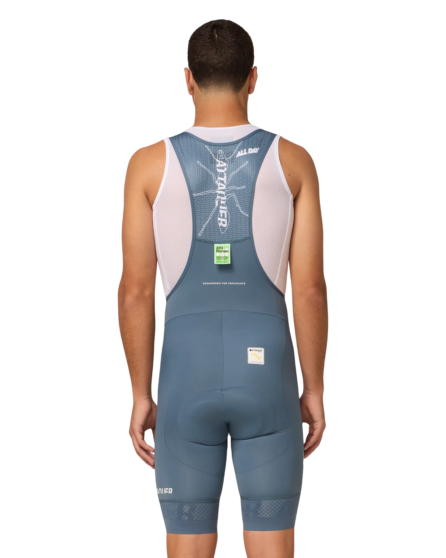 All Day Bib Short Steel - Image 5