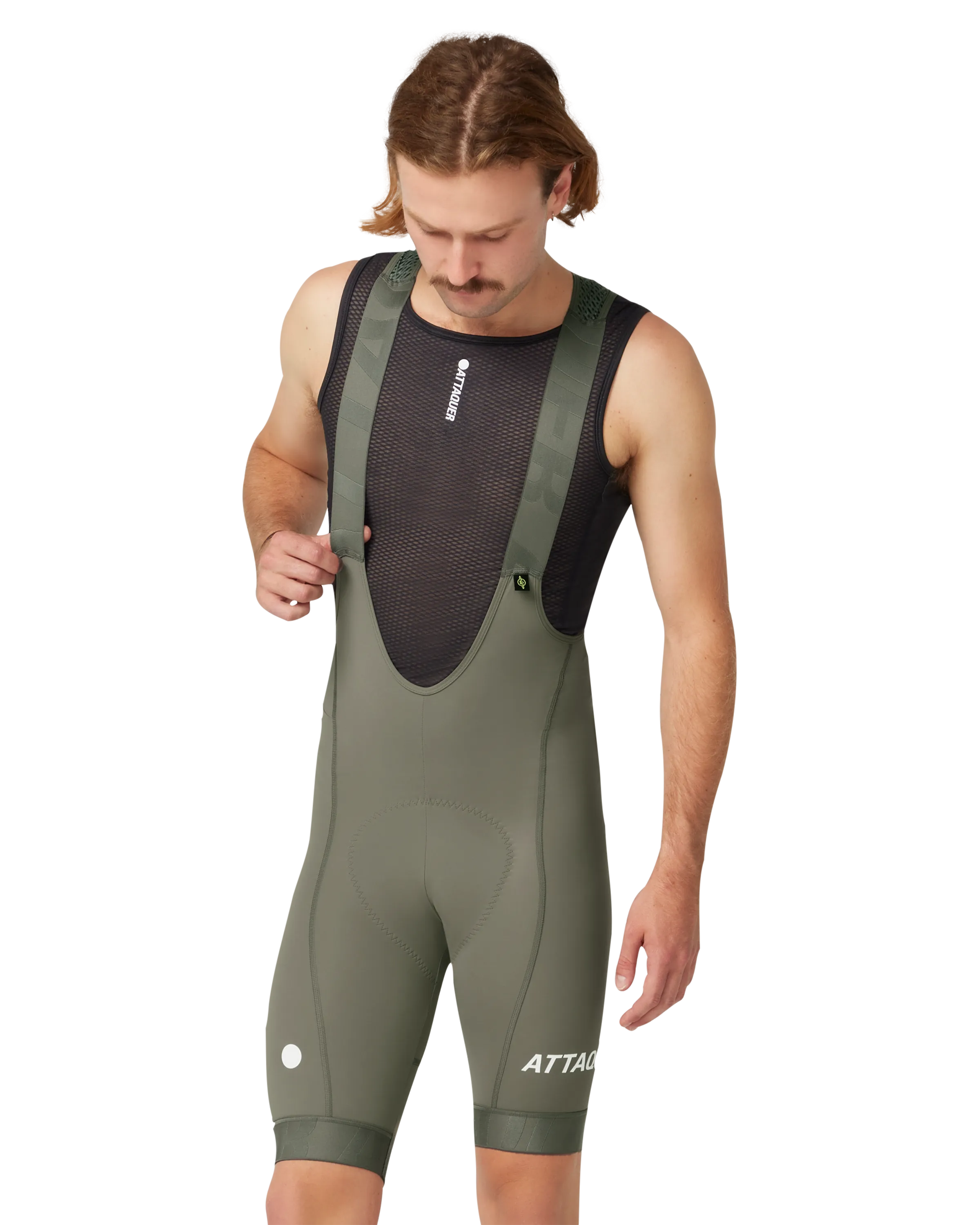 All Day Bib Short Grey Smoke - Image 2