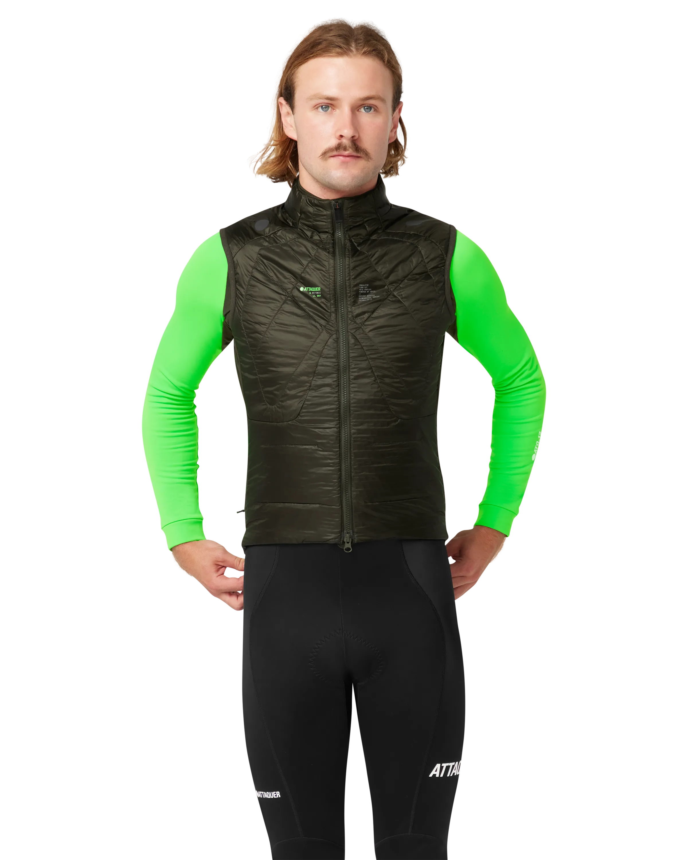 All Day Anatomic Insulator Gilet Pine - Image 2
