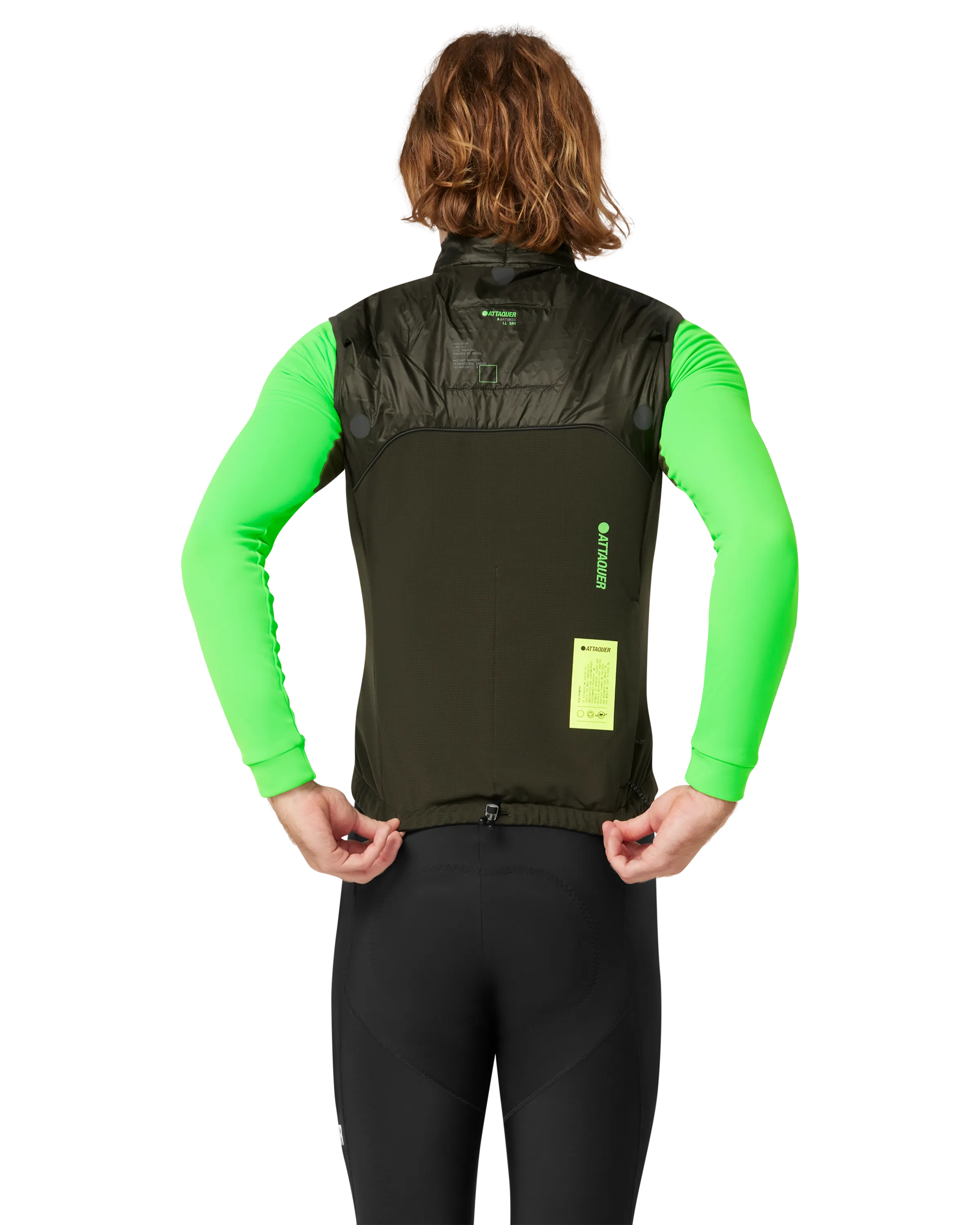 All Day Anatomic Insulator Gilet Pine - Image 3