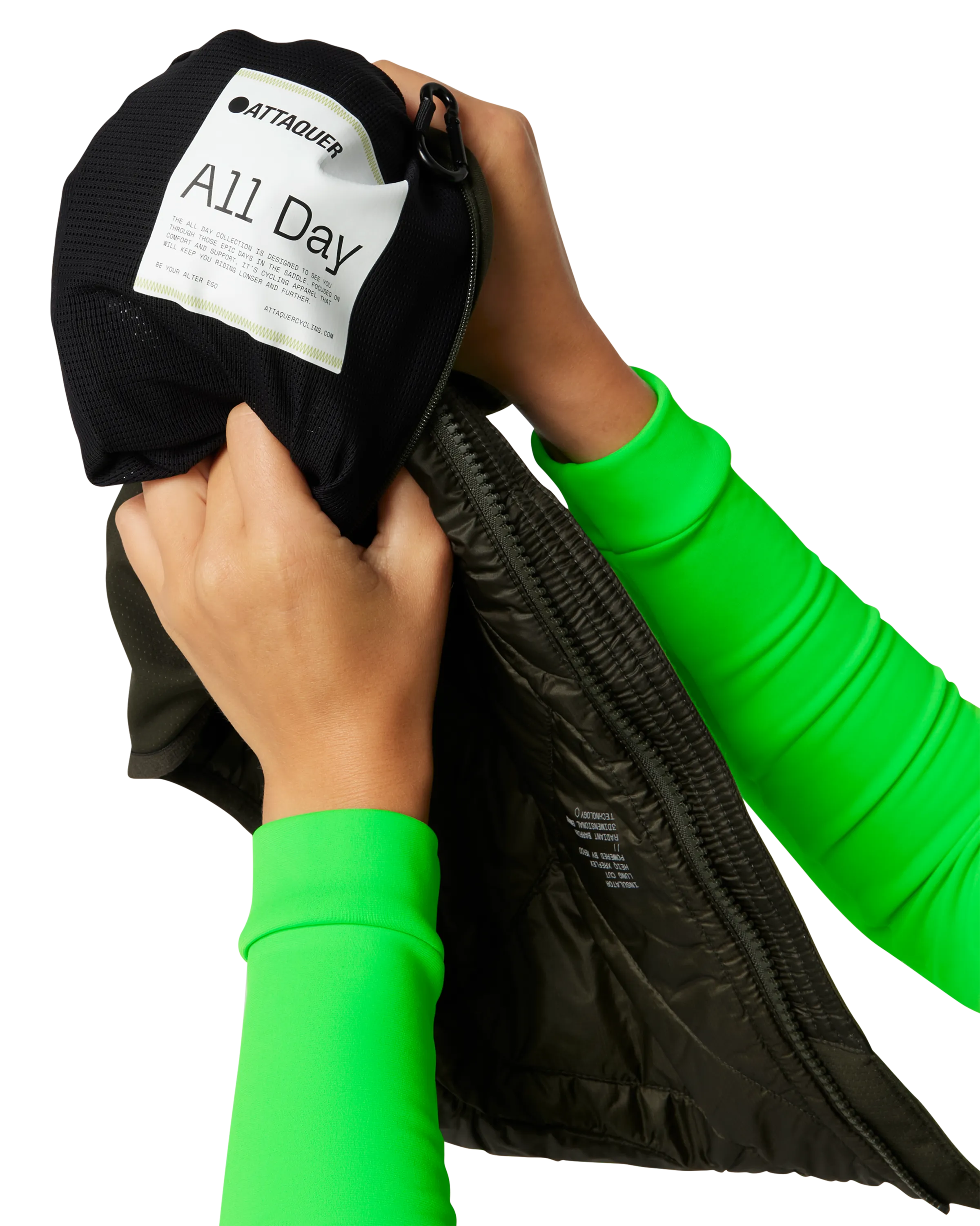 All Day Anatomic Insulator Gilet Pine - Image 7