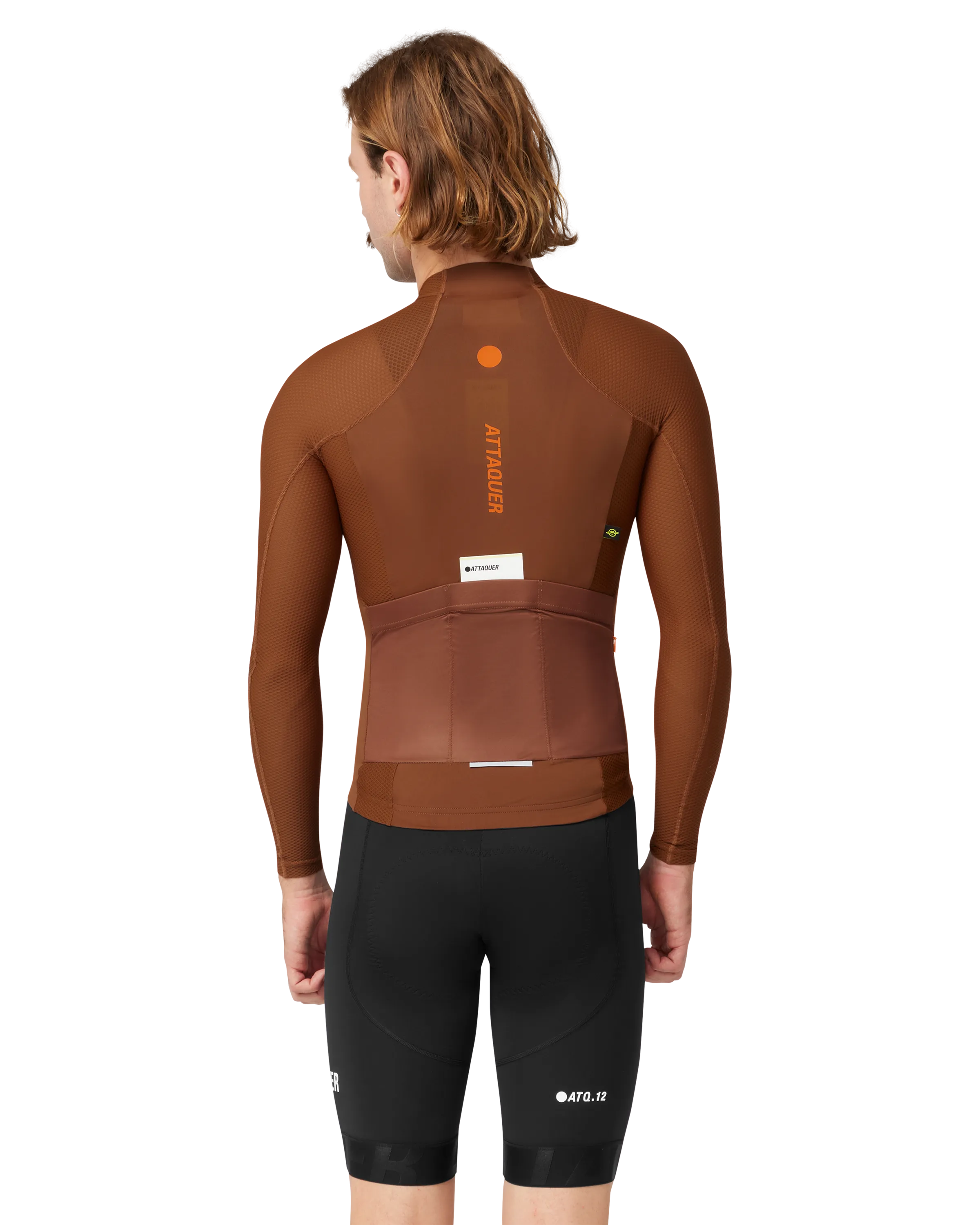 All Day Summer Long Sleeve Jersey Burnt Orange - Image 3