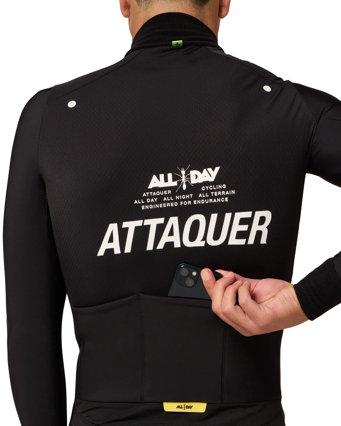 All Day Winter Long Sleeved Jersey Black - Image 6
