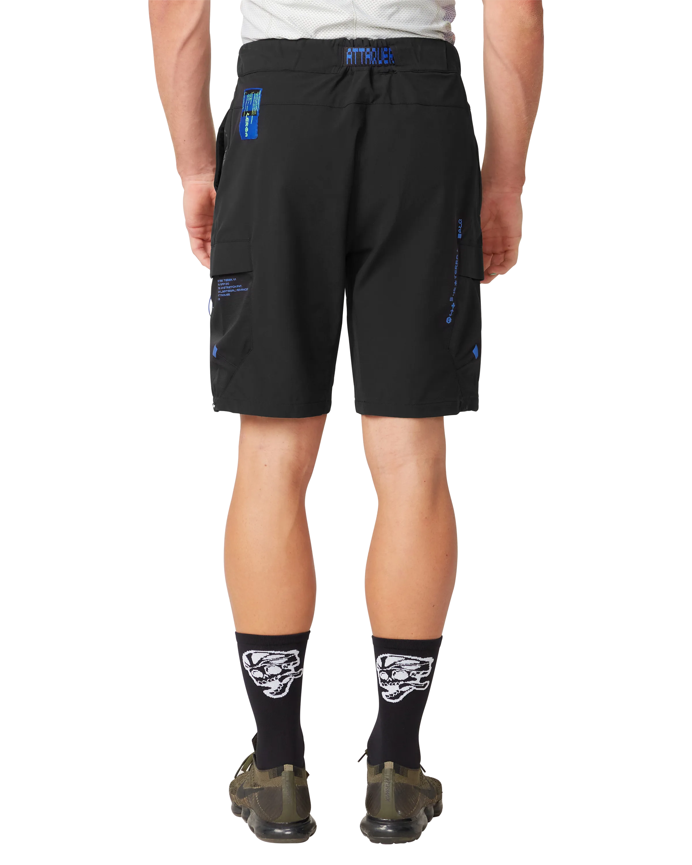 Terra Cargo Shorts Black - Image 4