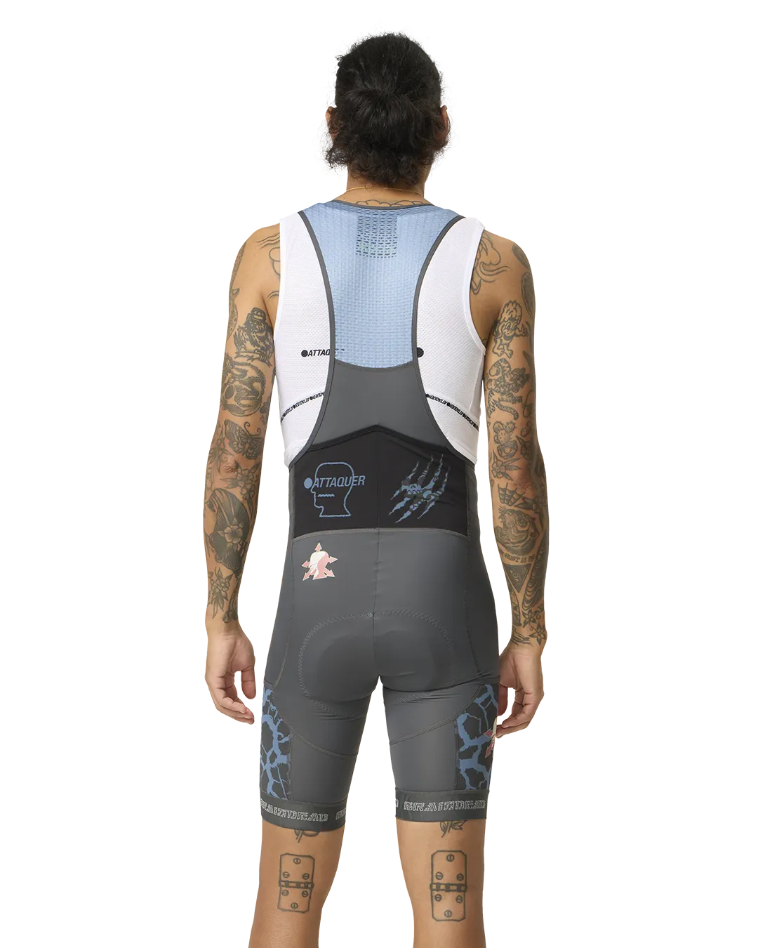 Brain Dead x Attaquer Cargo Bib - Image 3