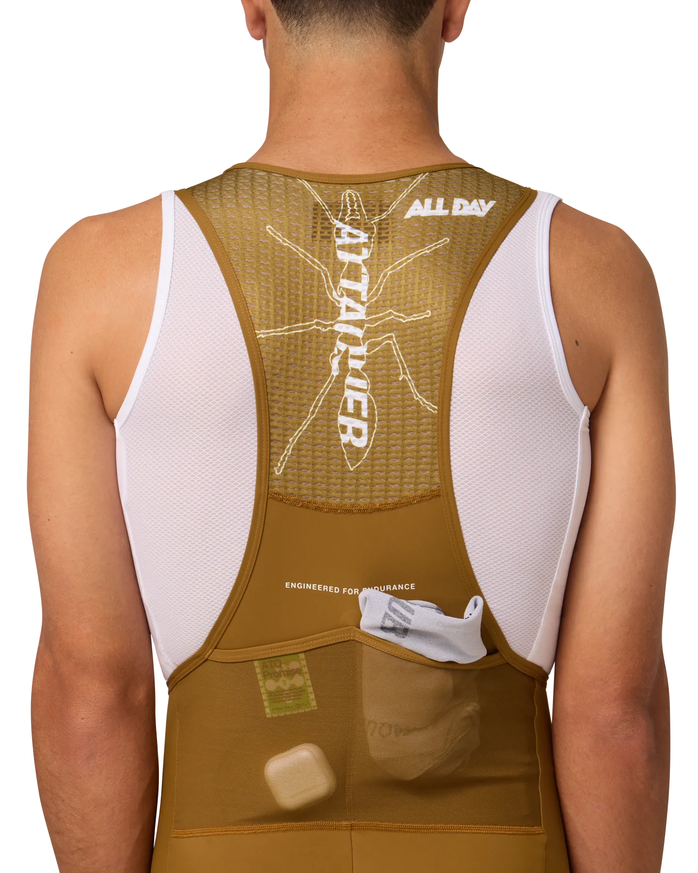 All Day Cargo Bib Short Dune - Image 7