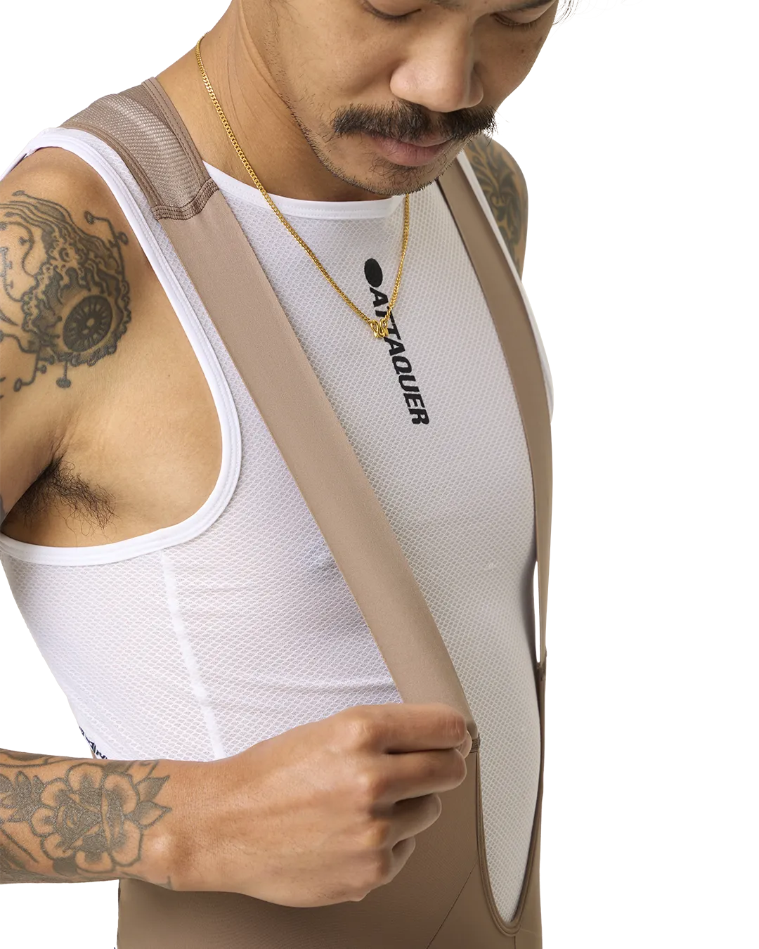 Intra Bib Shorts Taupe - Image 5