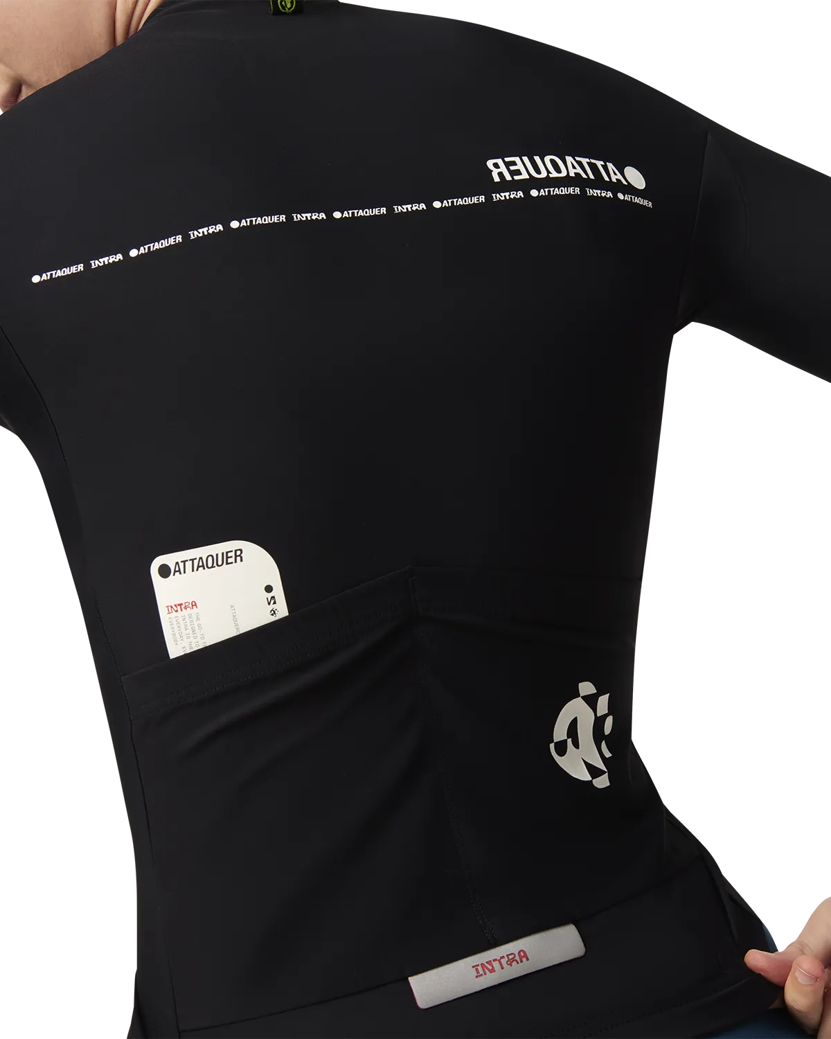 Intra Womens Winter Long Sleeve Jersey Black - Image 5