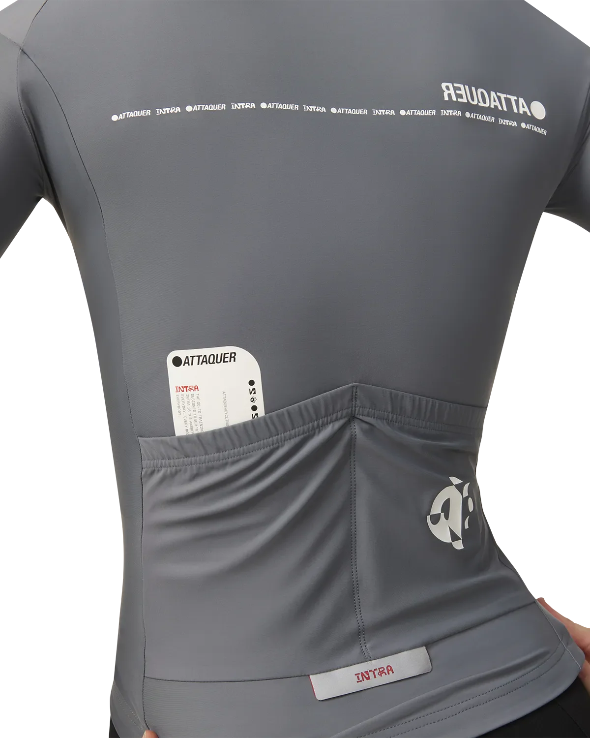 Intra Womens Winter Long Sleeve Jersey Zinc Grey - Image 5