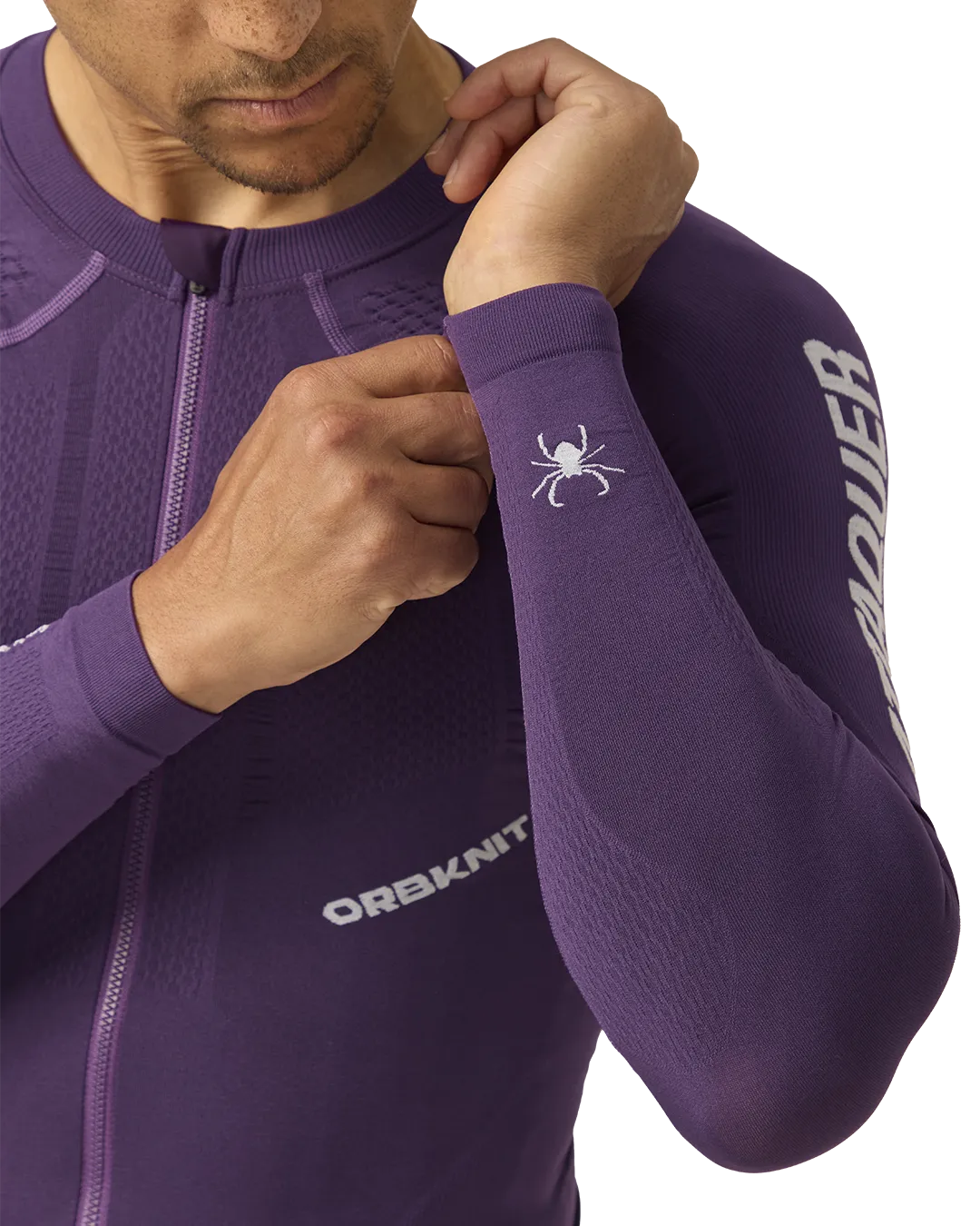 OrbKnit™️ Race Jersey Long Sleeve Purple - Image 5