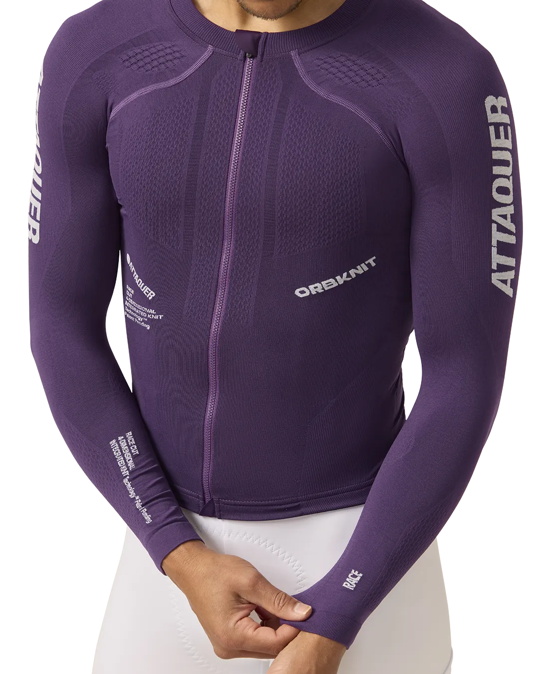 OrbKnit™️ Race Jersey Long Sleeve Purple - Image 6
