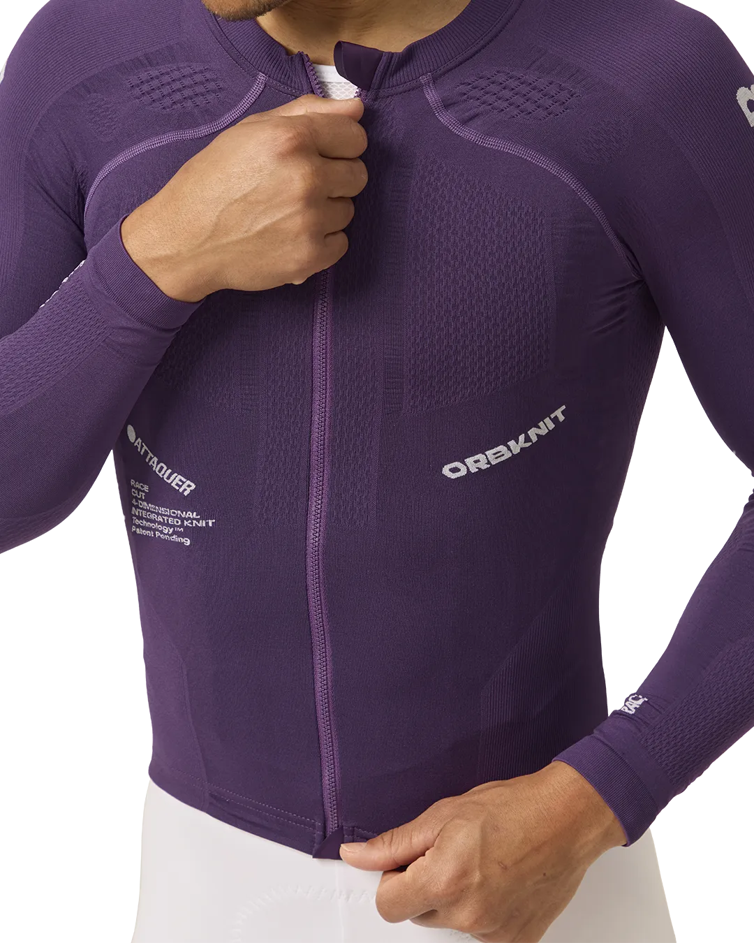 OrbKnit™️ Race Jersey Long Sleeve Purple - Image 7