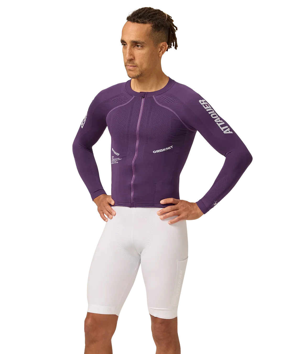 OrbKnit™️ Race Jersey Long Sleeve Purple - Image 8