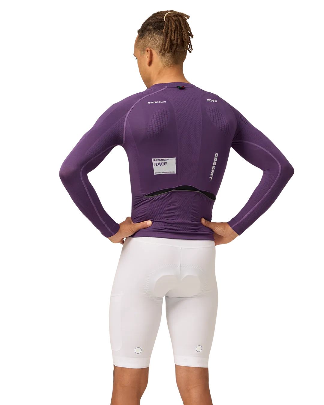 OrbKnit™️ Race Jersey Long Sleeve Purple - Image 9