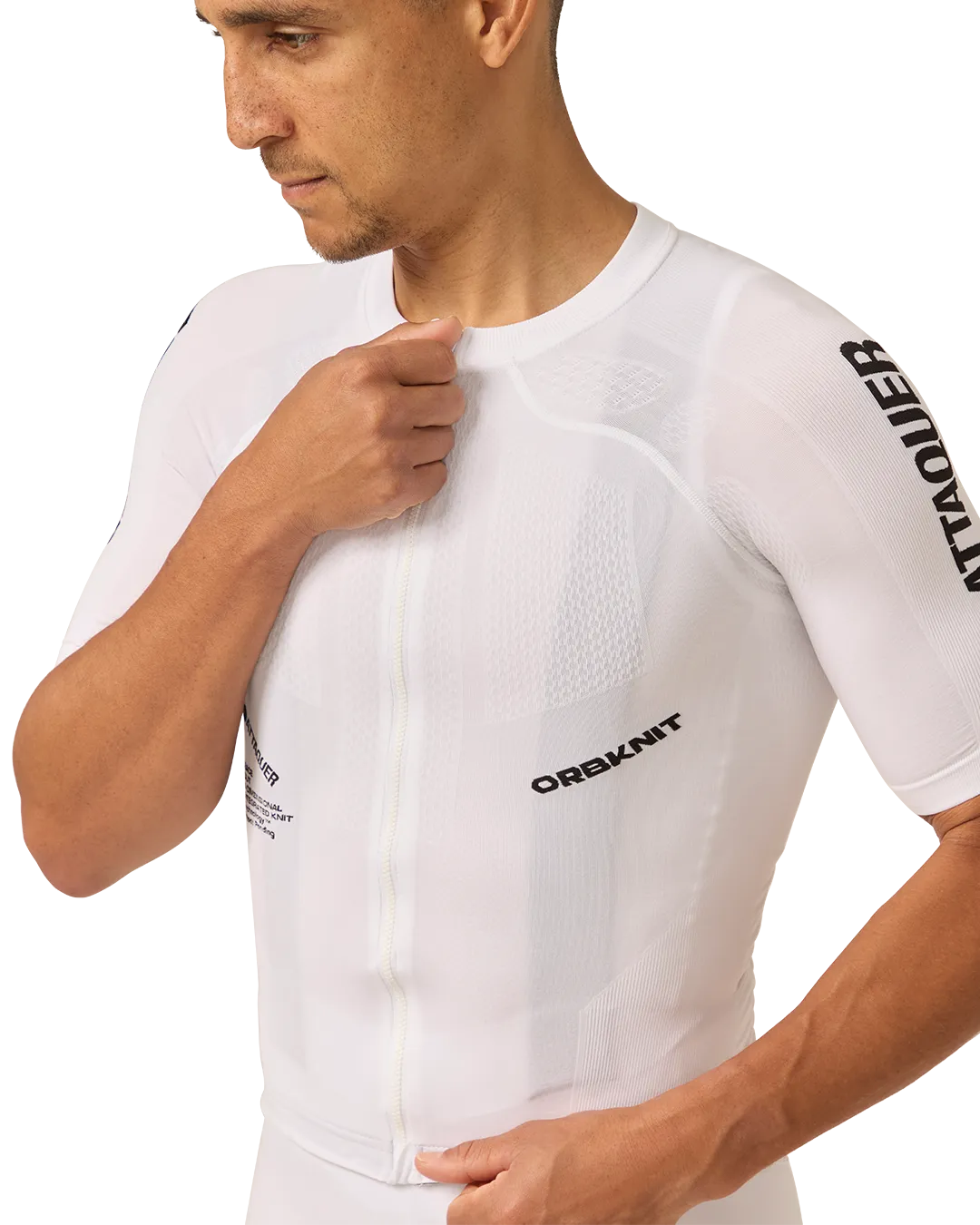 OrbKnit™️ Race Jersey White - Image 5