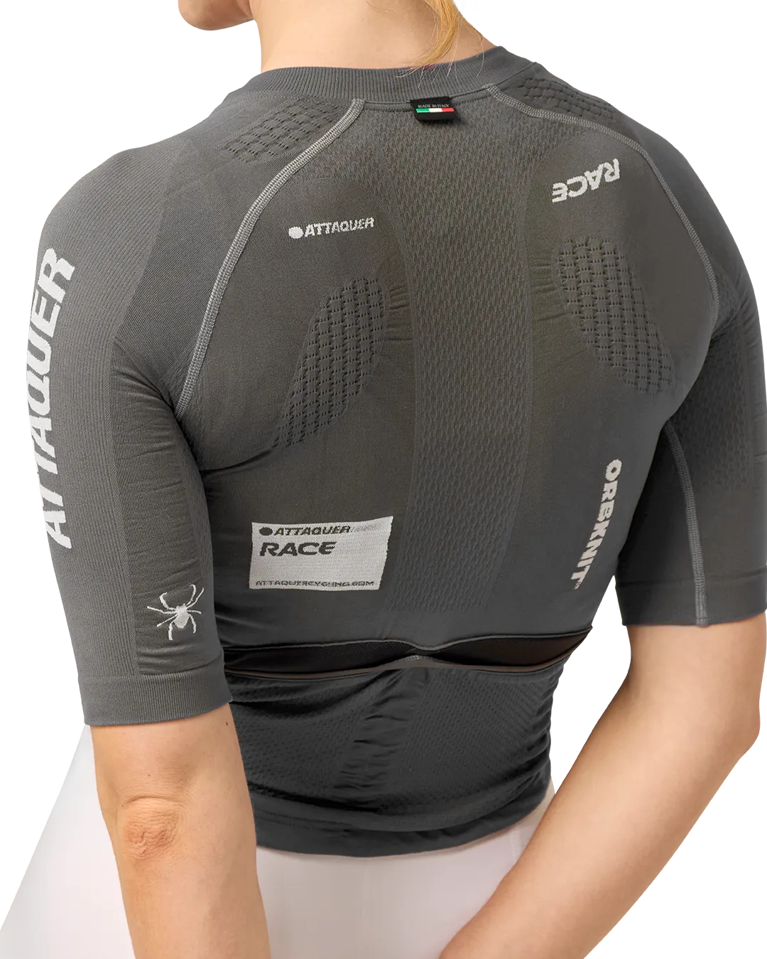 OrbKnit™️ Womens Race Jersey Anthracite - Image 5