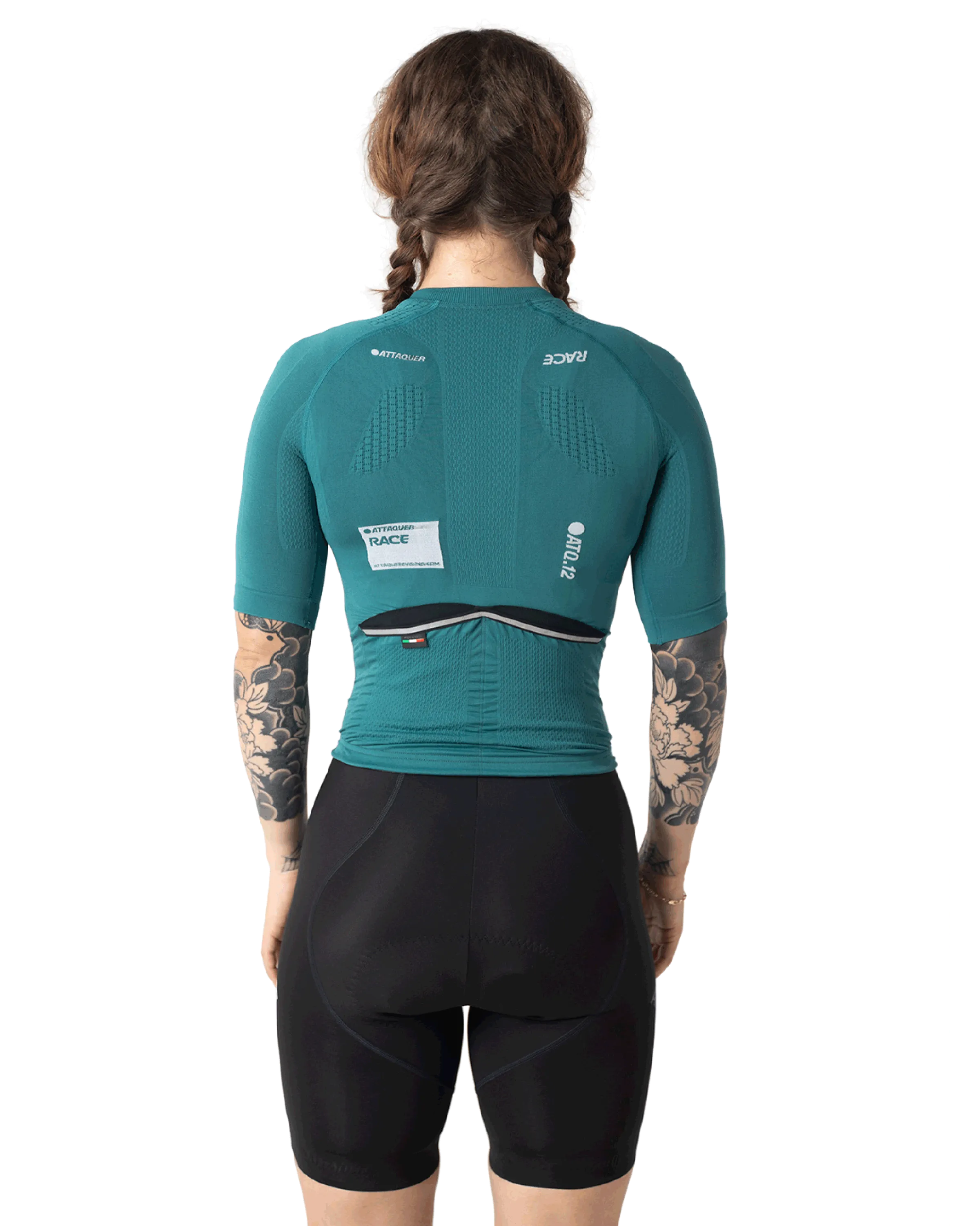 OrbKnit™️ Womens Race Jersey Emerald - Image 4