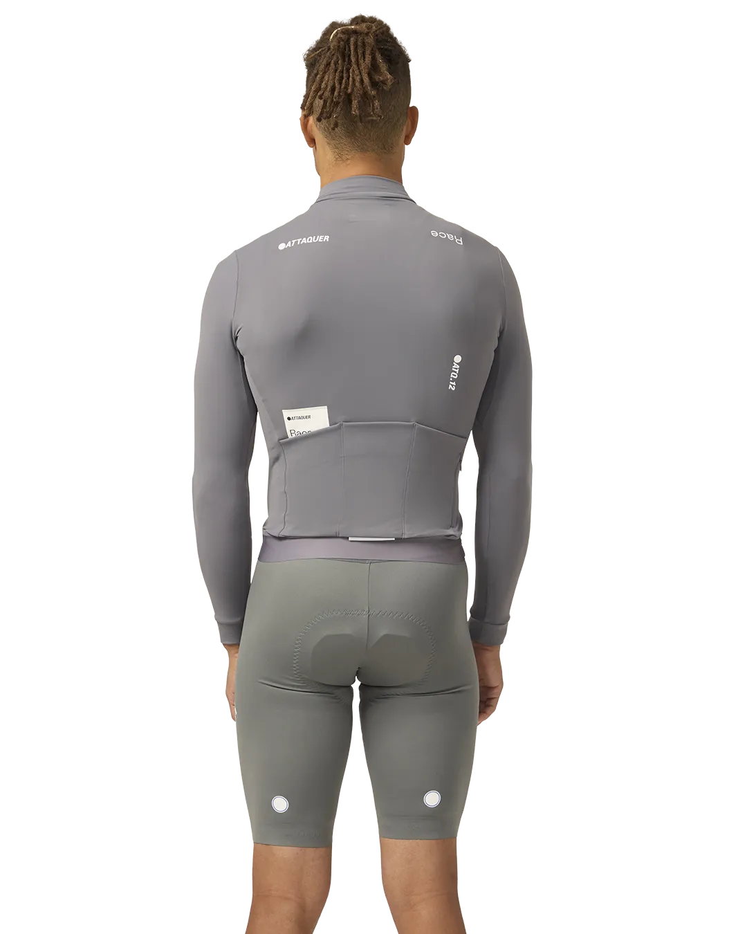 Race Winter Long Sleeved Jersey Anthracite - Image 3