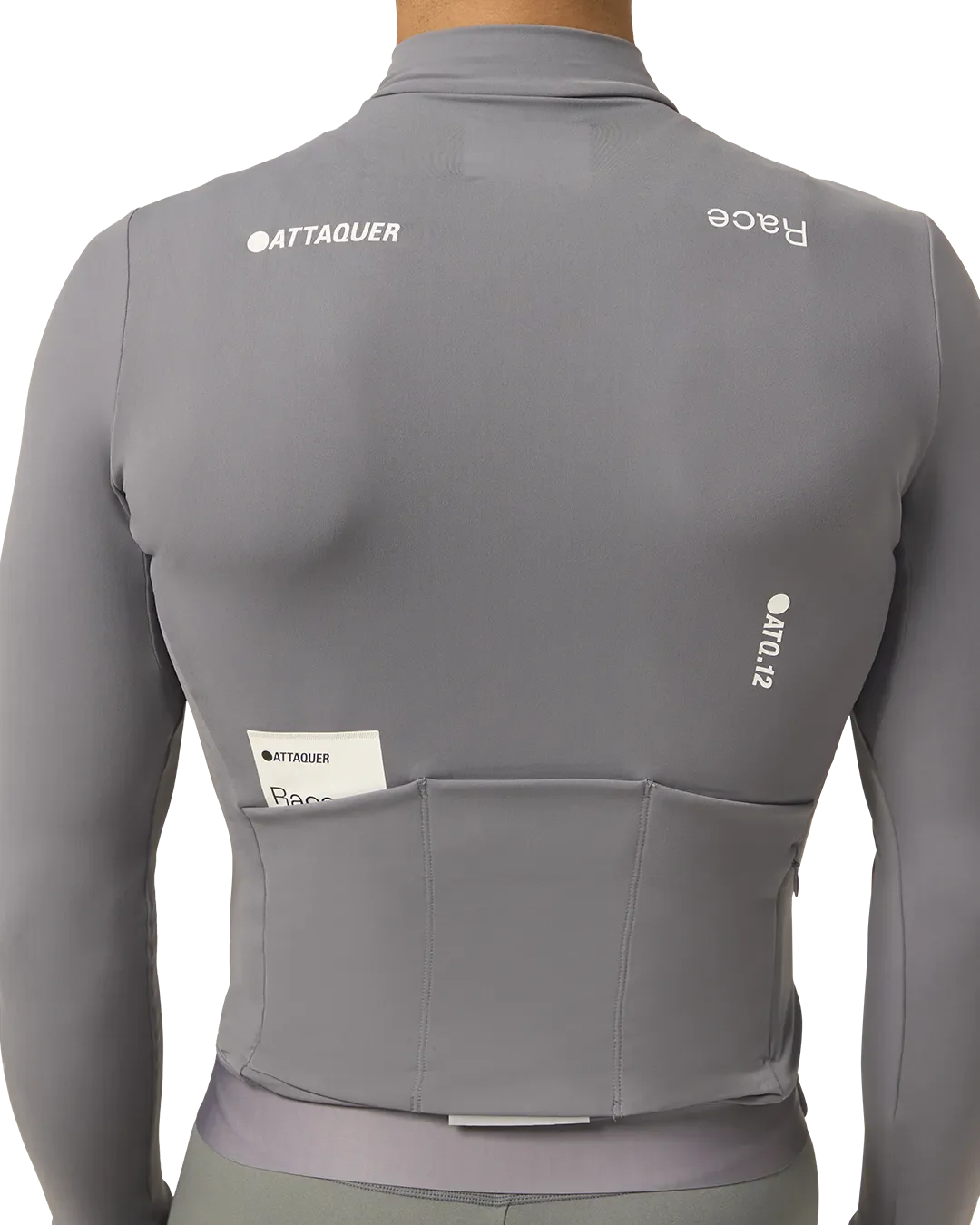 Race Winter Long Sleeved Jersey Anthracite - Image 4