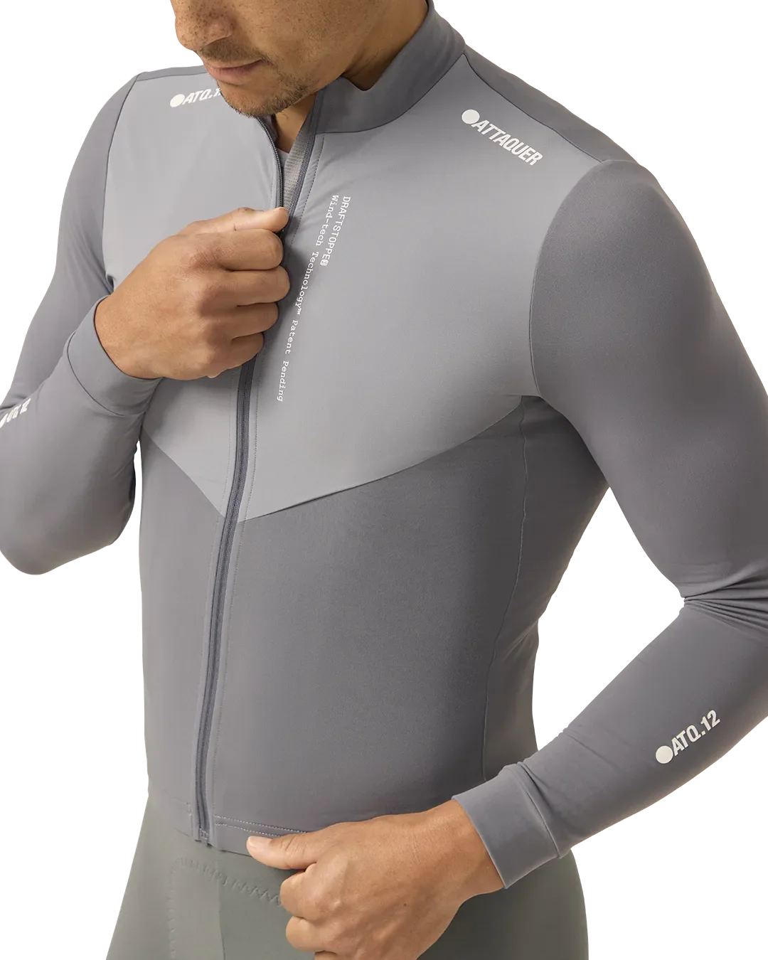 Race Winter Long Sleeved Jersey Anthracite - Image 7