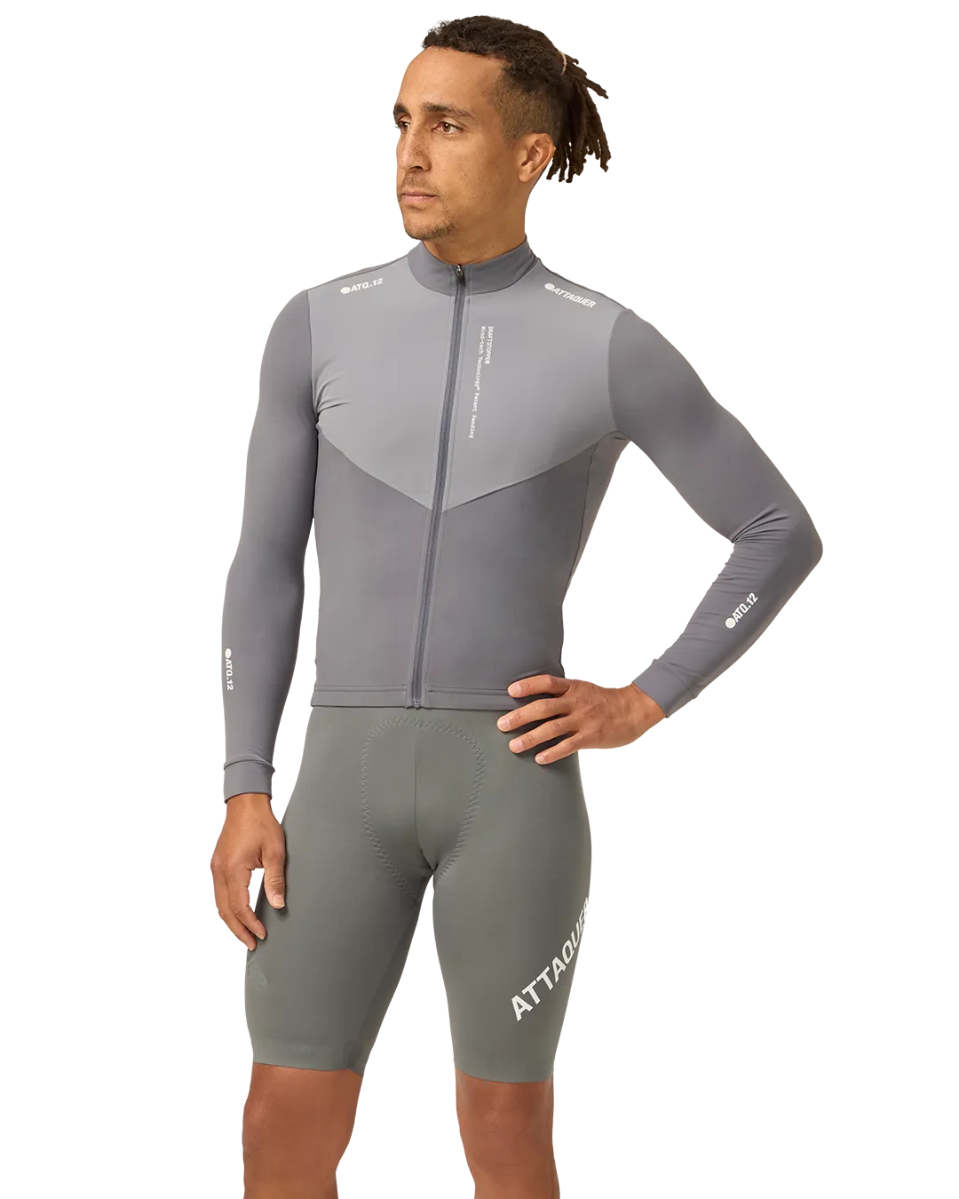 Race Winter Long Sleeved Jersey Anthracite - Image 8