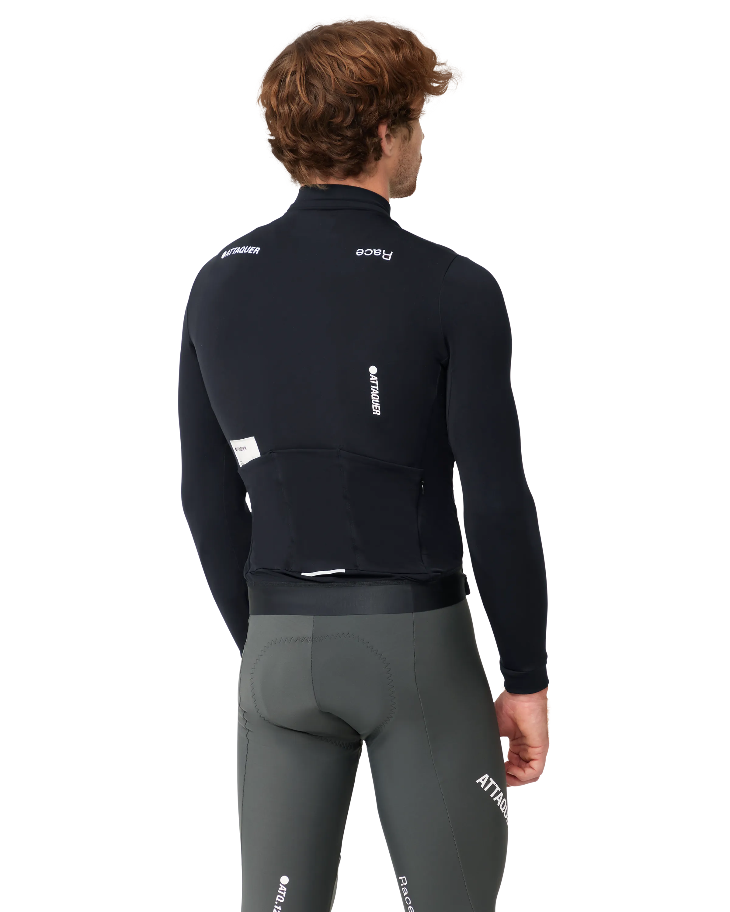 Race Winter Long Sleeved Jersey Black - Image 3