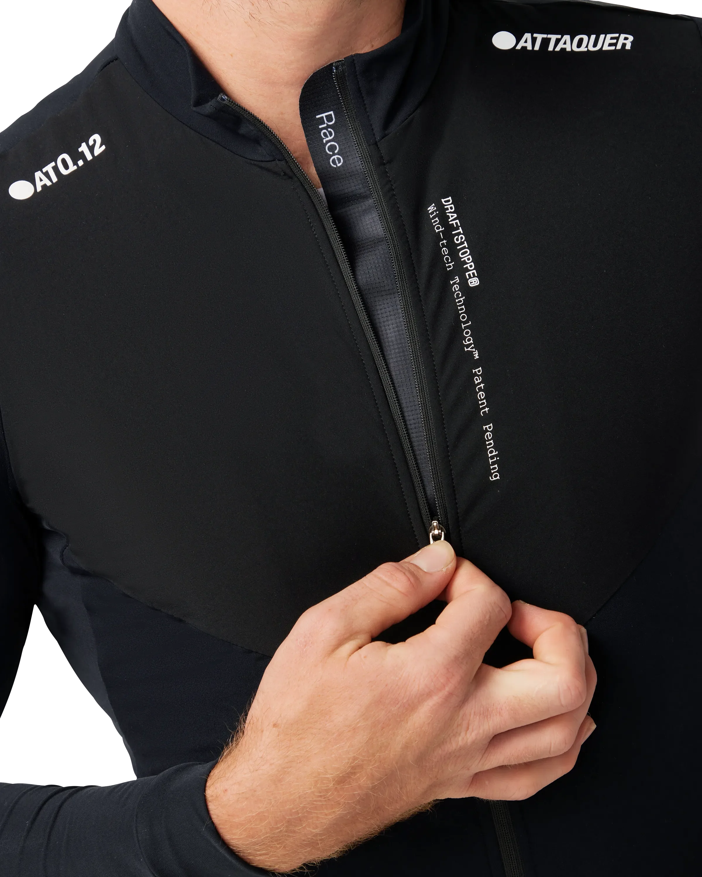 Race Winter Long Sleeved Jersey Black - Image 5