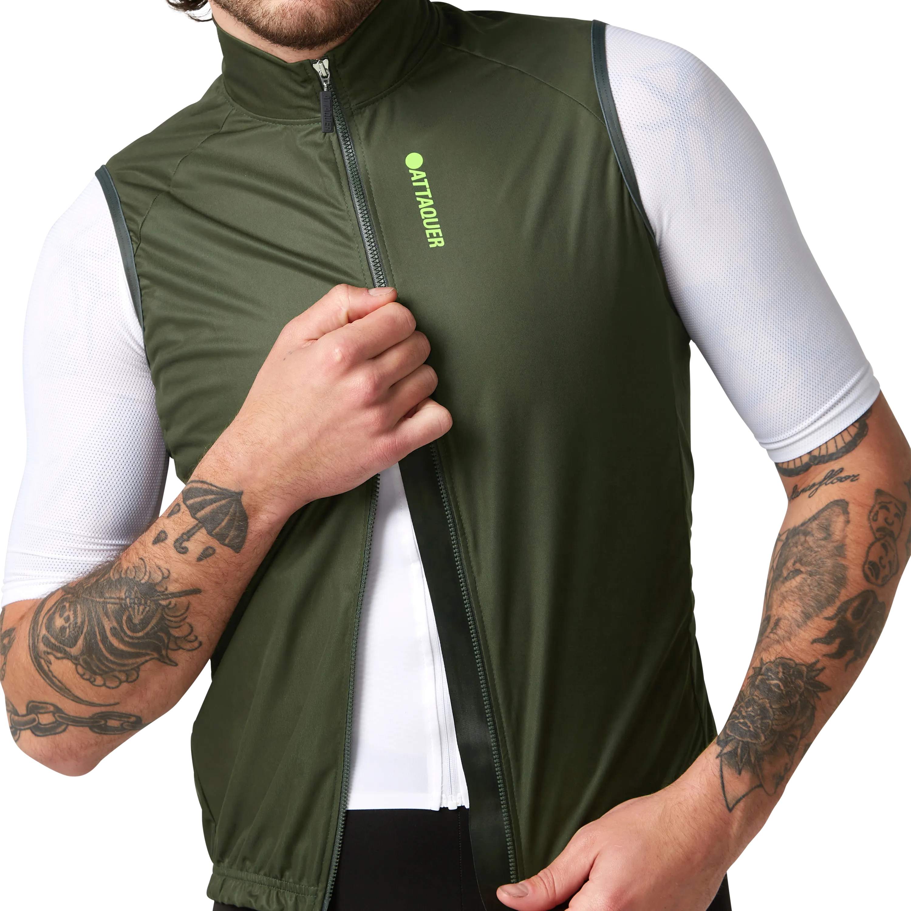 Race Softshell Gilet Pine - Image 4