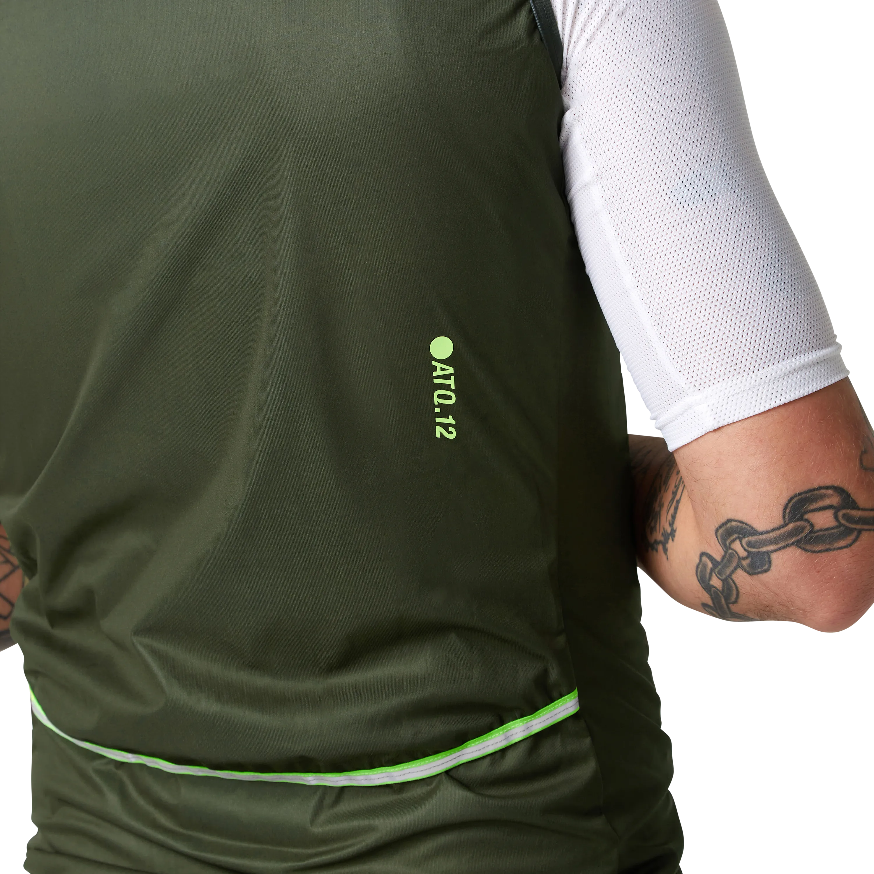 Race Softshell Gilet Pine - Image 5