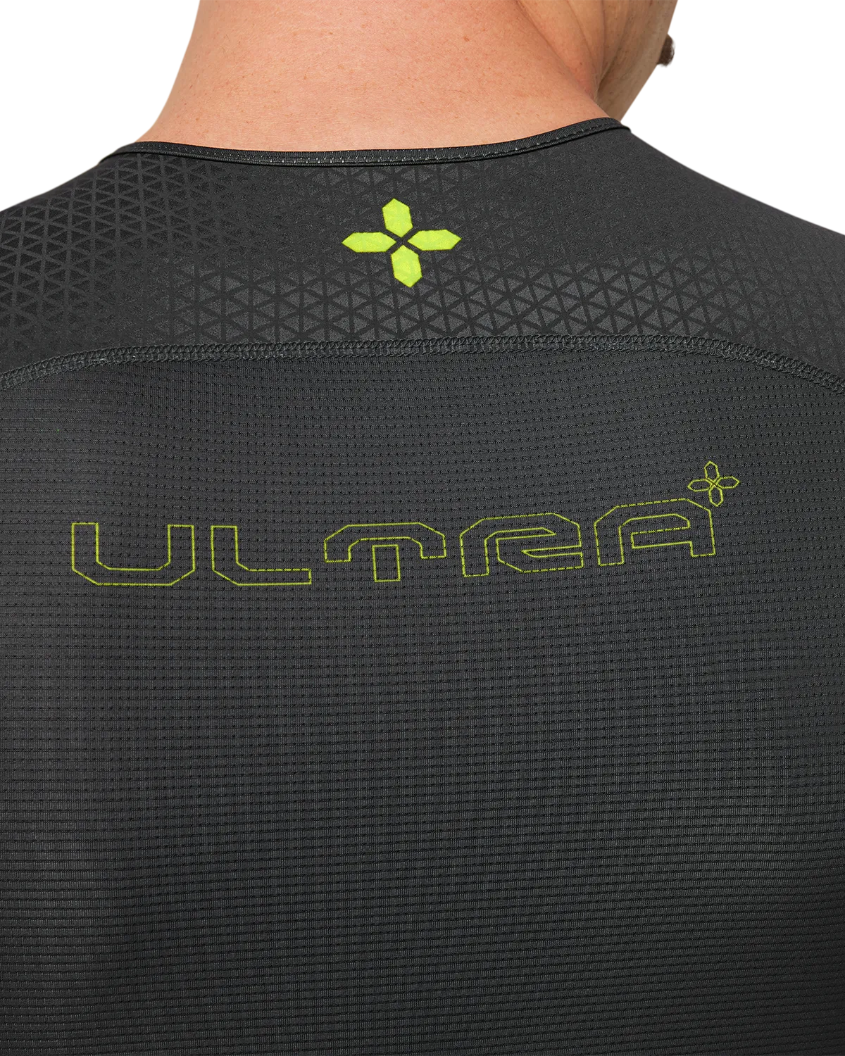 ULTRA: Aero Long Sleeved Jersey Anthracite/Lime - Image 7