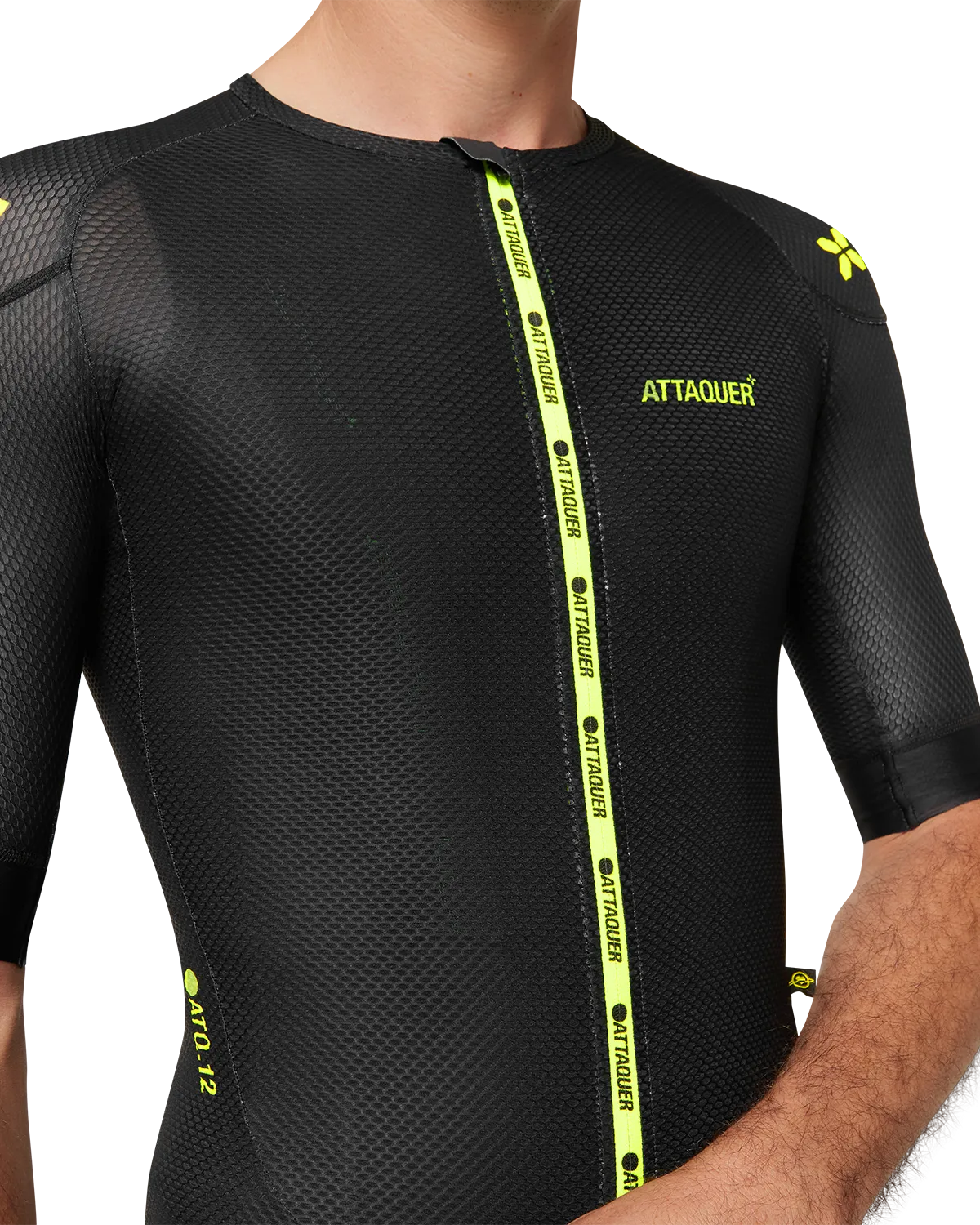 ULTRA: Climbers Jersey Black/Acid Lime - Image 3
