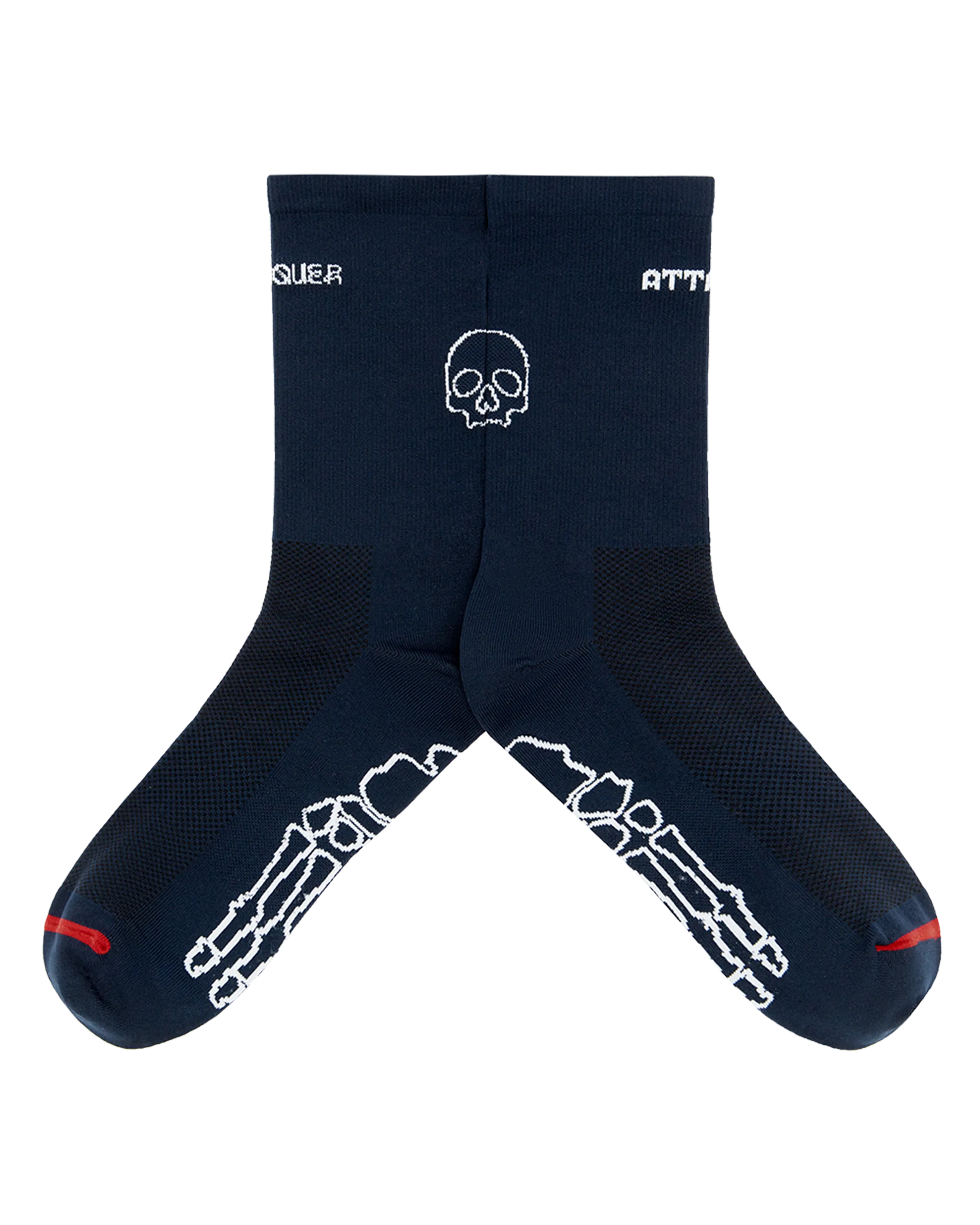 Intra Skull Socks Navy - Image 2