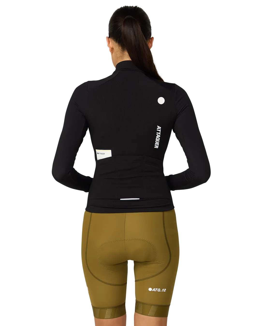 Womens All Day Winter Long Sleeved Jersey Black - Image 3