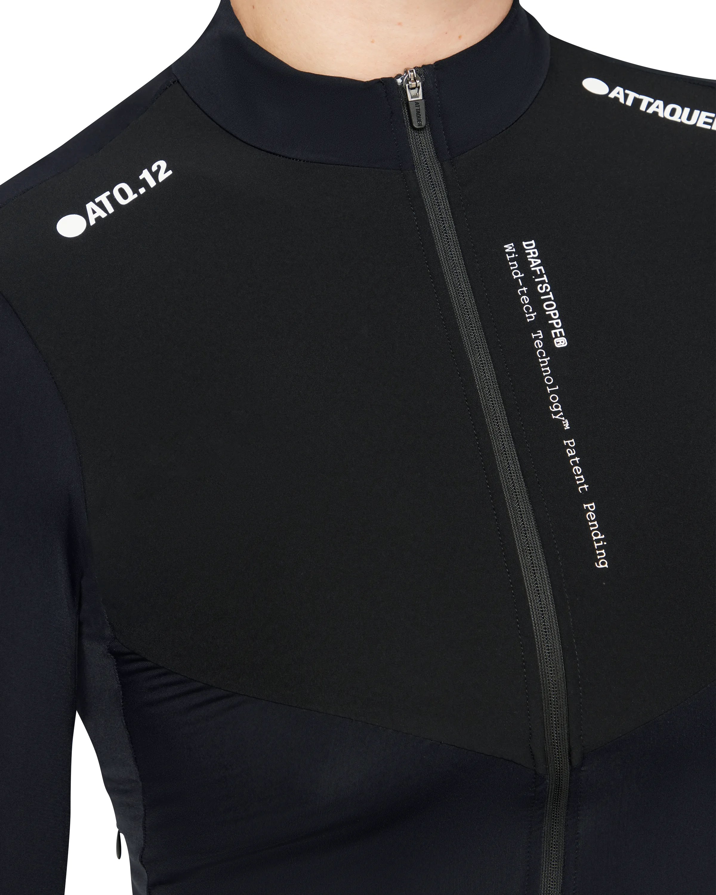 Womens Race Winter Long Sleeved Jersey Black - Image 4