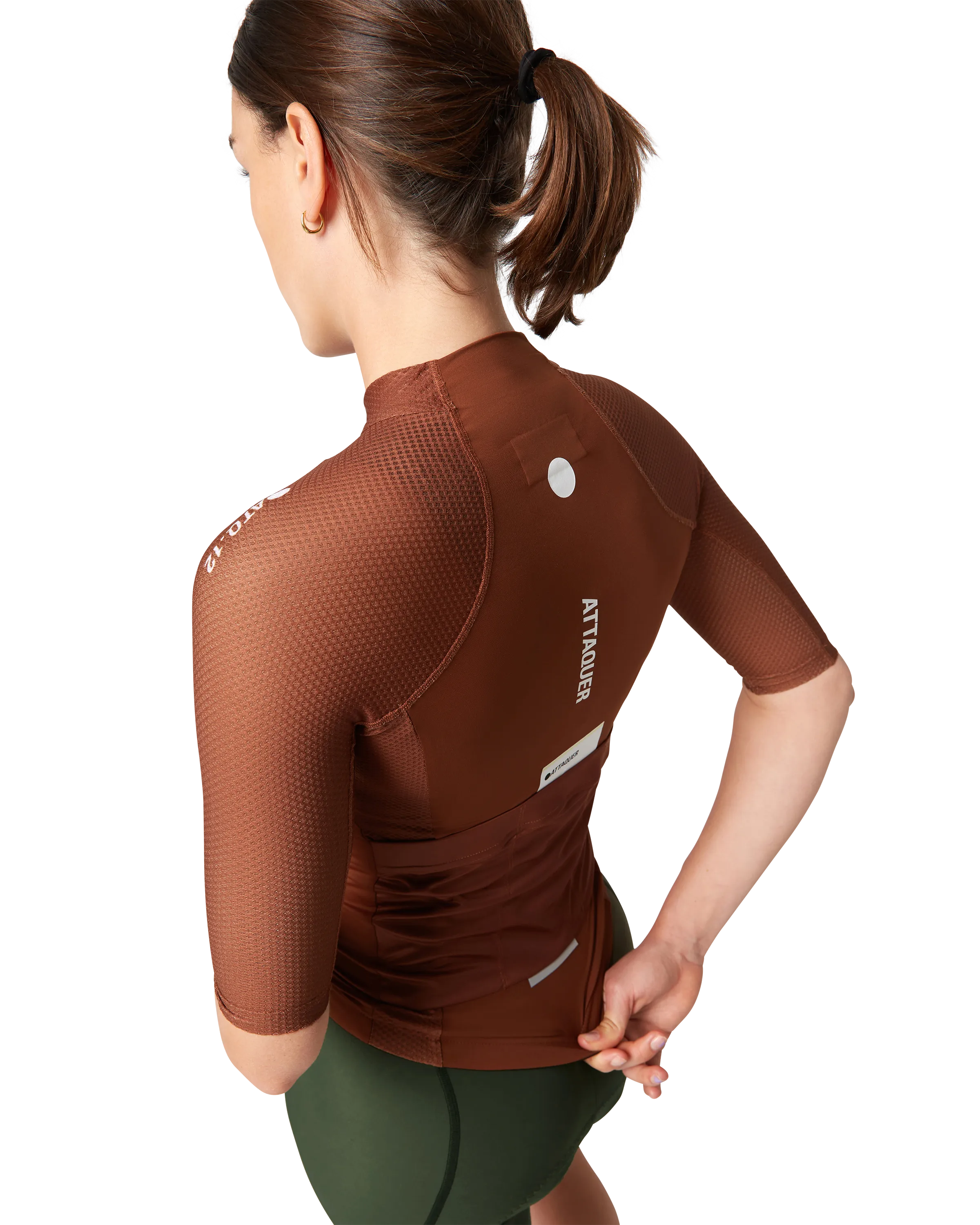 Womens All Day Jersey Burnt Orange - Image 6