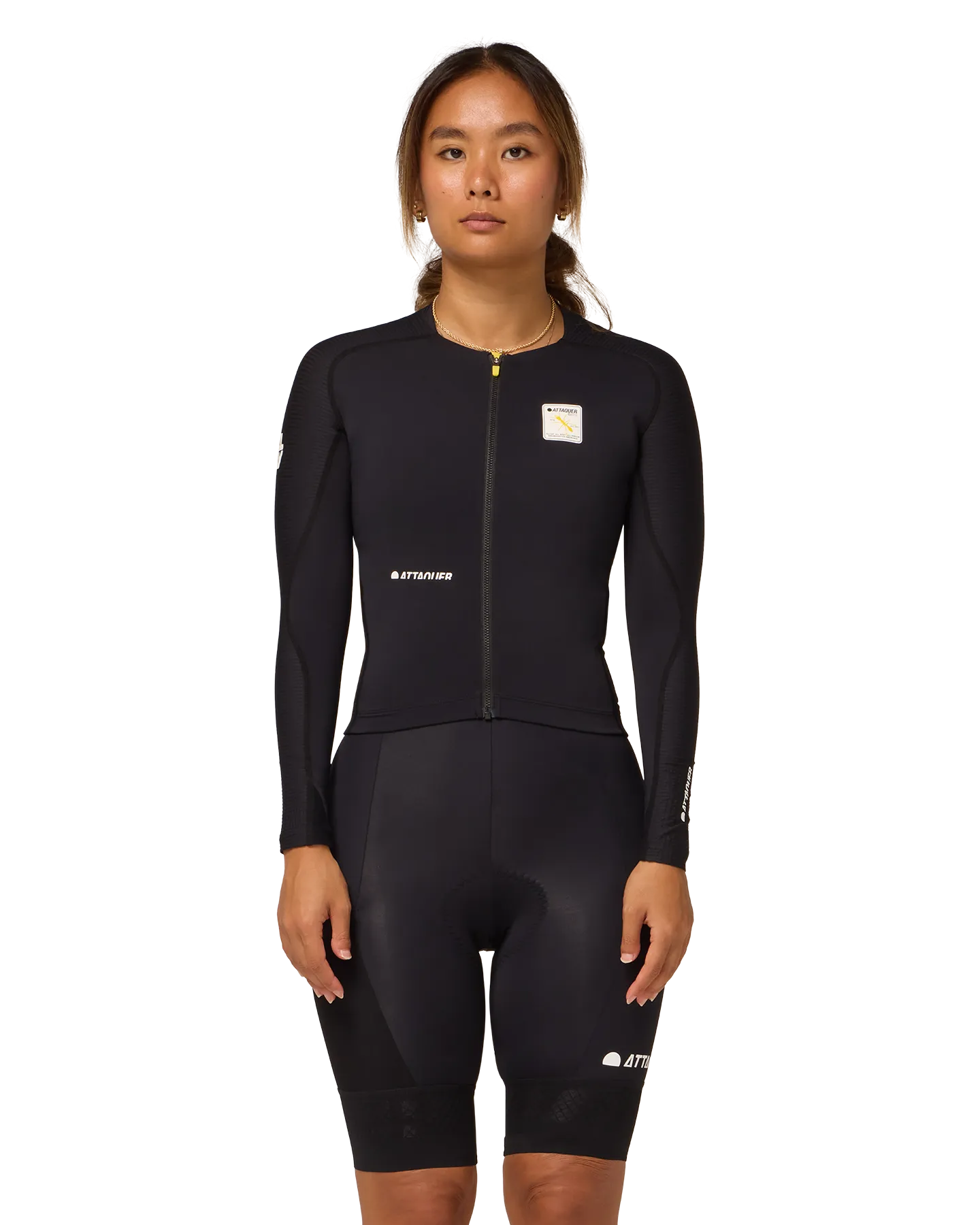 Womens All Day Lightweight Long Sleeved Jersey Black - Image 3